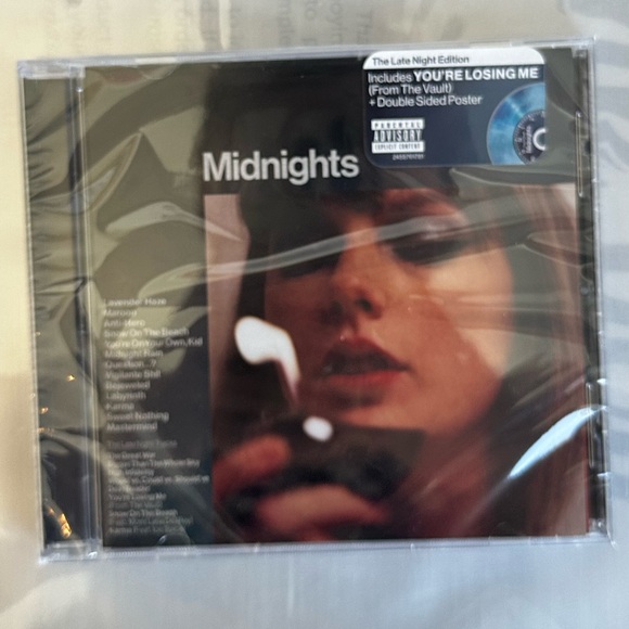 Taylor Swift Midnights The Late Night edition CD - Picture 1 of 2